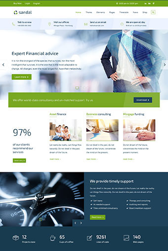 Sandal Joomla Template