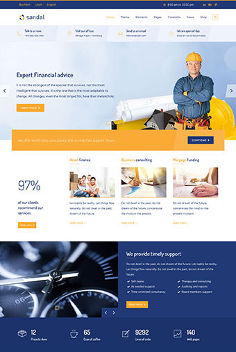 Sandal Joomla Template