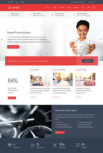 Sandal Joomla Template