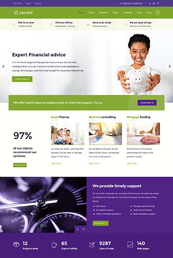 Sandal Joomla Template